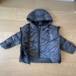 OneKid Road Coat - toddler down jacket